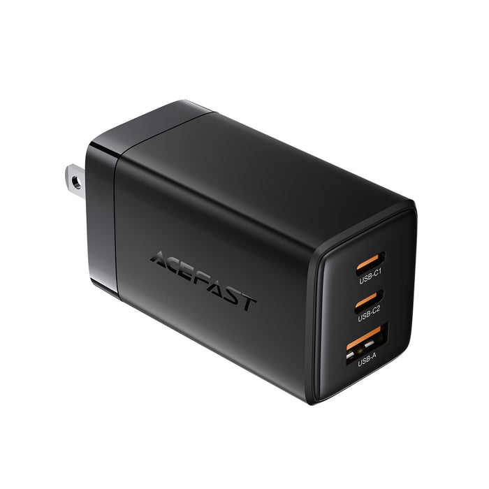 PWRup 144 Wall Charger 3 Port Gan PD 65W