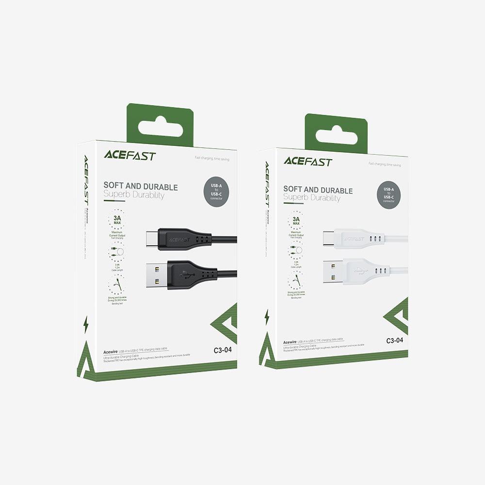 Acewire C3-04 USB-A to USB-C Cable 1.2M