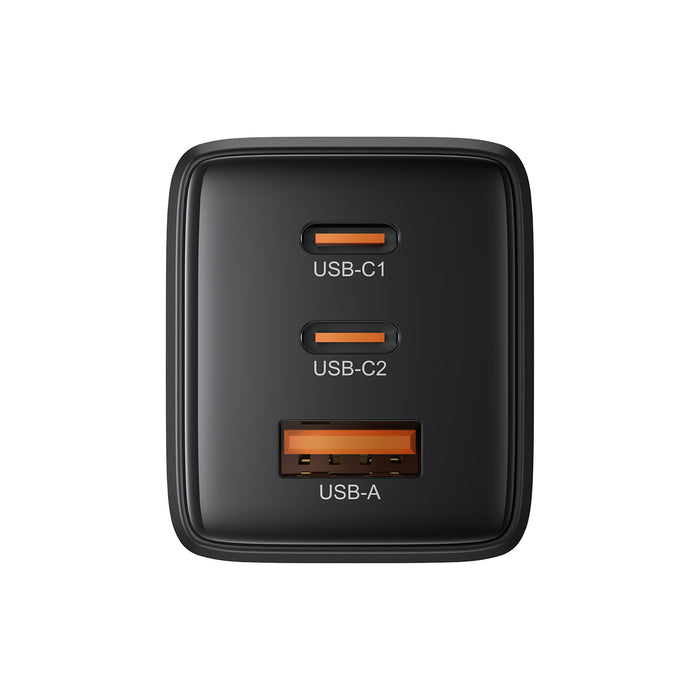 PWRup 144 Wall Charger 3 Port Gan PD 65W