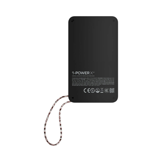 1-Power X⁺ 20000mAh Battery Pack with Dual Built-In USB-C Cables