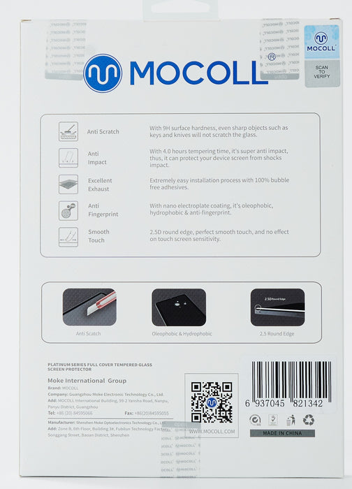 Pro 2.5D 9H Round Edge Screen protector for iPad Mini 6th Gen