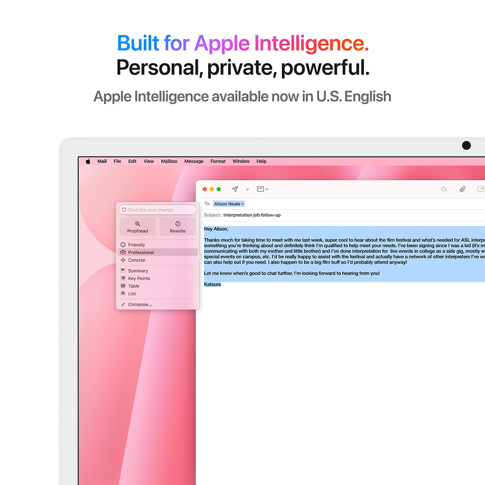 iMac M4 8-Core CPU-8-Core GPU-16GB