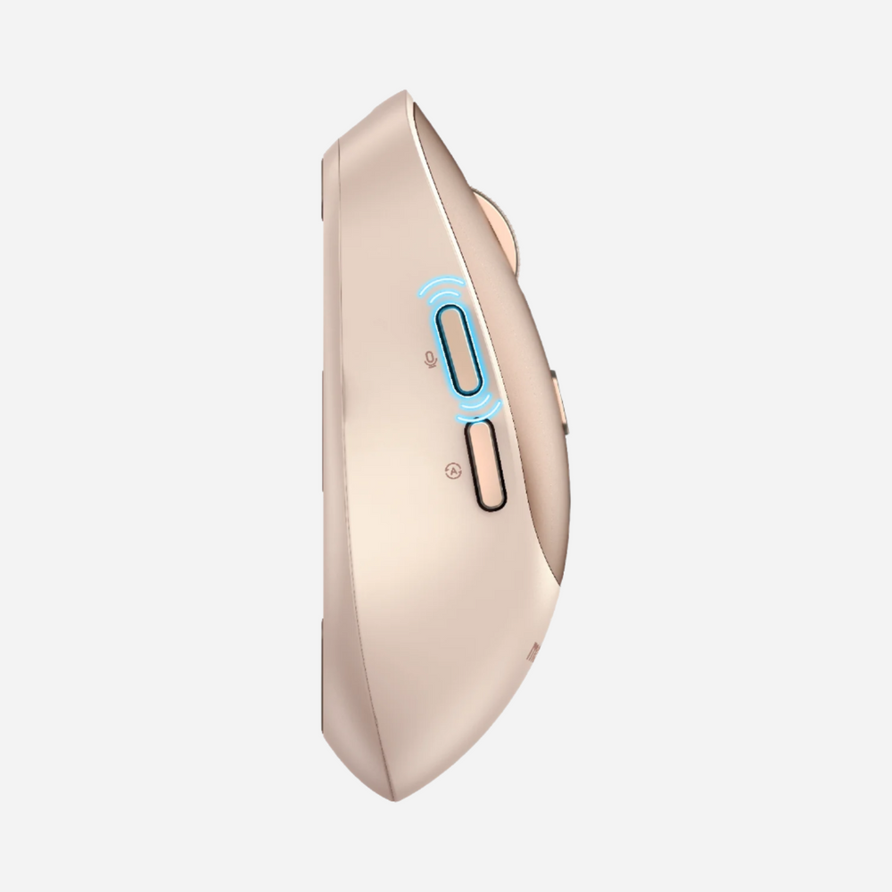 1-Folio AI-Powered Rechargeable Wireless Mouse - Desert Titanium