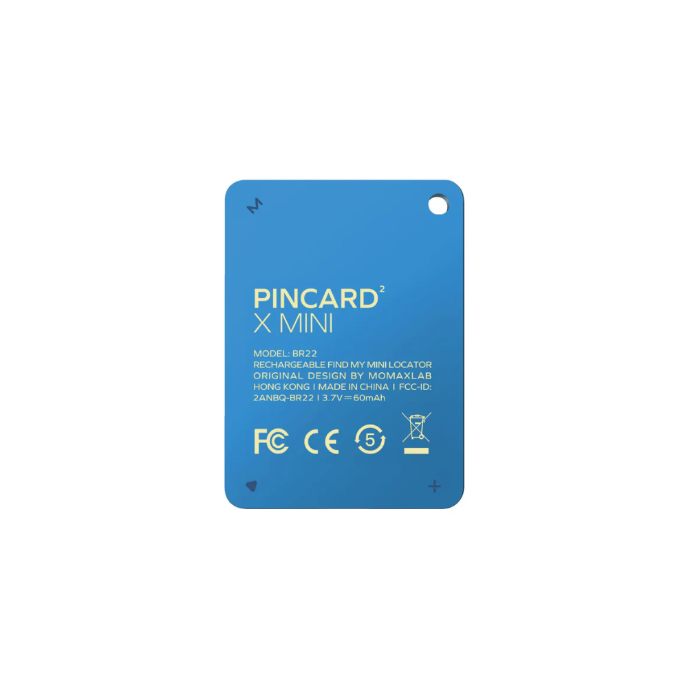PinCard² X Mini Rechargeable Find My Locator