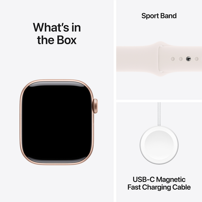 Watch Series 10 GPS + Cellular Aluminium Case Sport Band