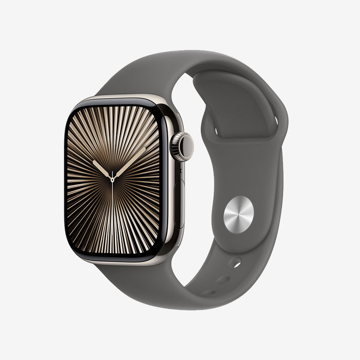 Watch Series 10 GPS + Cellular Titanium Case Sport Band
