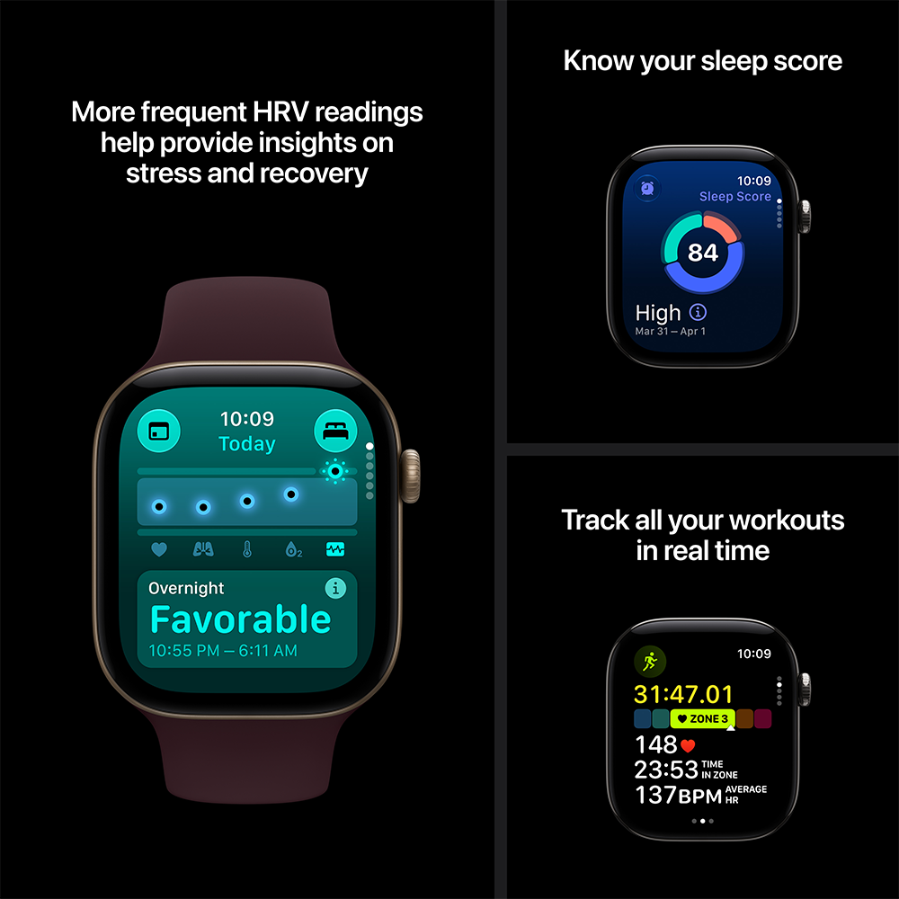 Apple Watch Series 12 GPS + Cellular Aluminium Case Sport Band