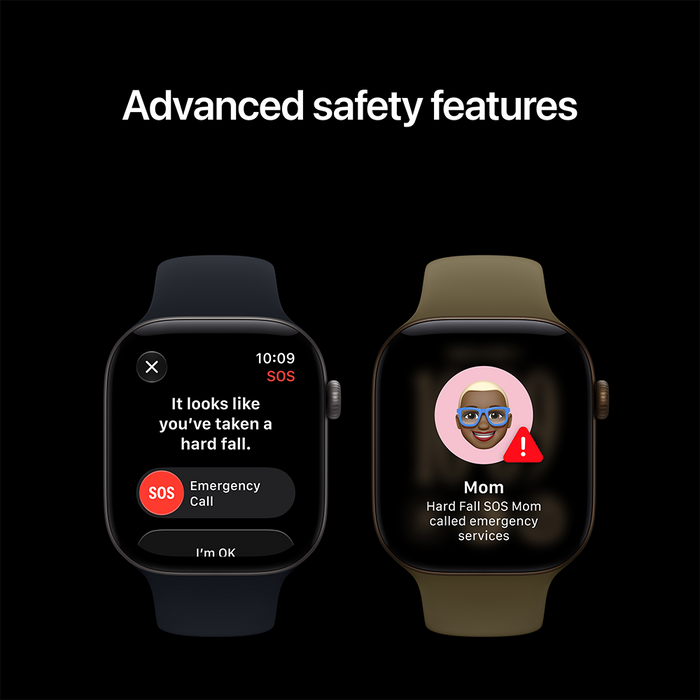 Apple Watch Series 12 GPS + Cellular Aluminium Case Sport Band