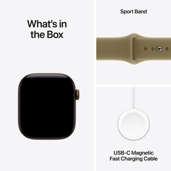 Apple Watch Series 12 GPS + Cellular Aluminium Case Sport Band