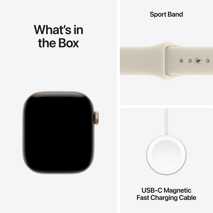 Apple Watch Series 12 GPS + Cellular Aluminium Case Sport Band