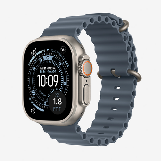 Watch Ultra 3 GPS + Cellular Titanium Case Ocean Band 49mm (Late 2025)