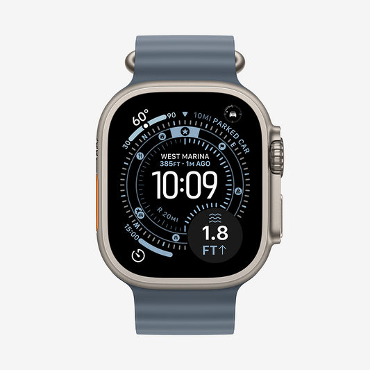 Watch Ultra 3 GPS + Cellular Titanium Case Ocean Band 49mm (Late 2025)