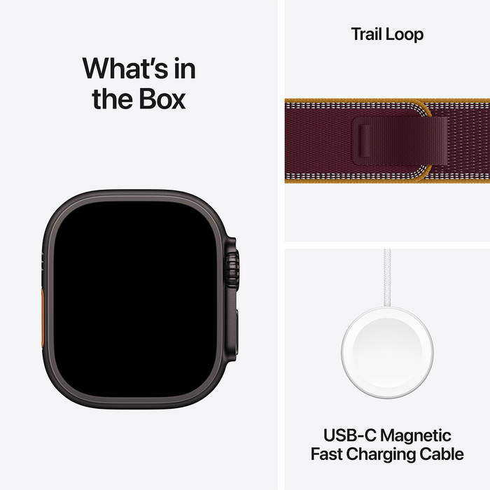 Apple Watch Ultra 4 GPS + Cellular Titanium Case Trail Loop (Late 2026)