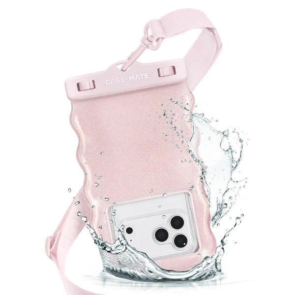 Wavy Waterproof Floating Pouch Large