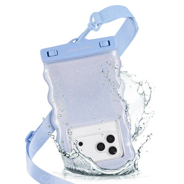 Wavy Waterproof Floating Pouch Large
