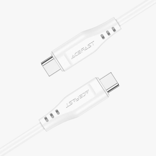 Acewire Charging Data Cable C3-03 USB-C to USB-C 1.2M 60W - White