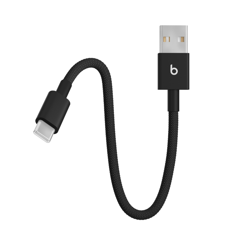 USB-A to USB-C Woven Short Cable 20cm