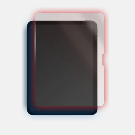 Red Light Converter Glass Screen Protector for iPad
