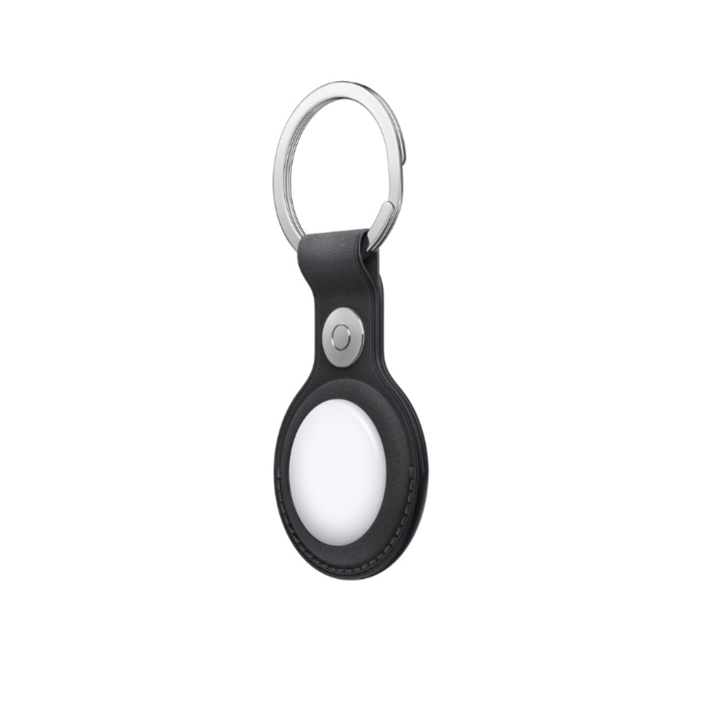 AirTag FineWoven Key Ring - Black