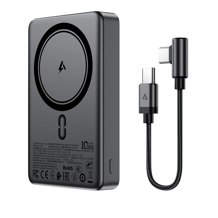 PWRUP M36 Wireless CCC with Cable 22.5W 10000mAh