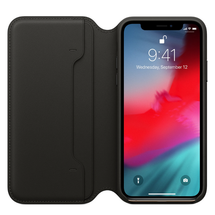 Leather Folio for iPhone XS Max