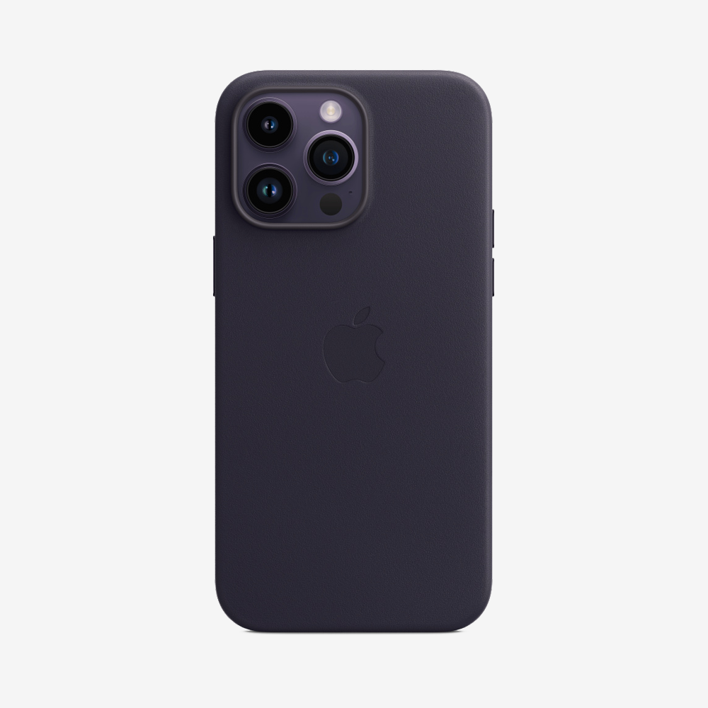 Leather Case with MagSafe for iPhone 14 Series