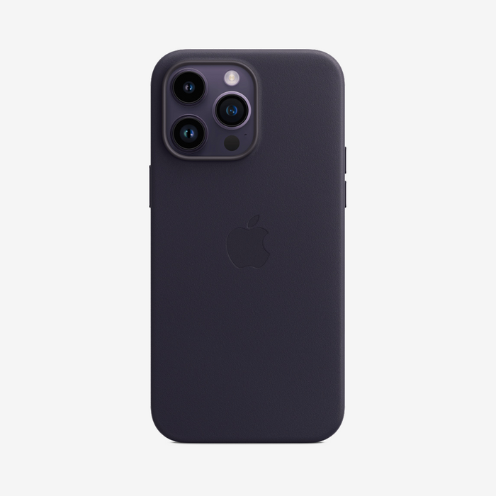 Leather Case with MagSafe for iPhone 14 Series