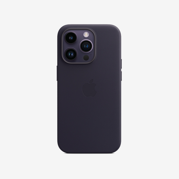 Leather Case with MagSafe for iPhone 14 Series