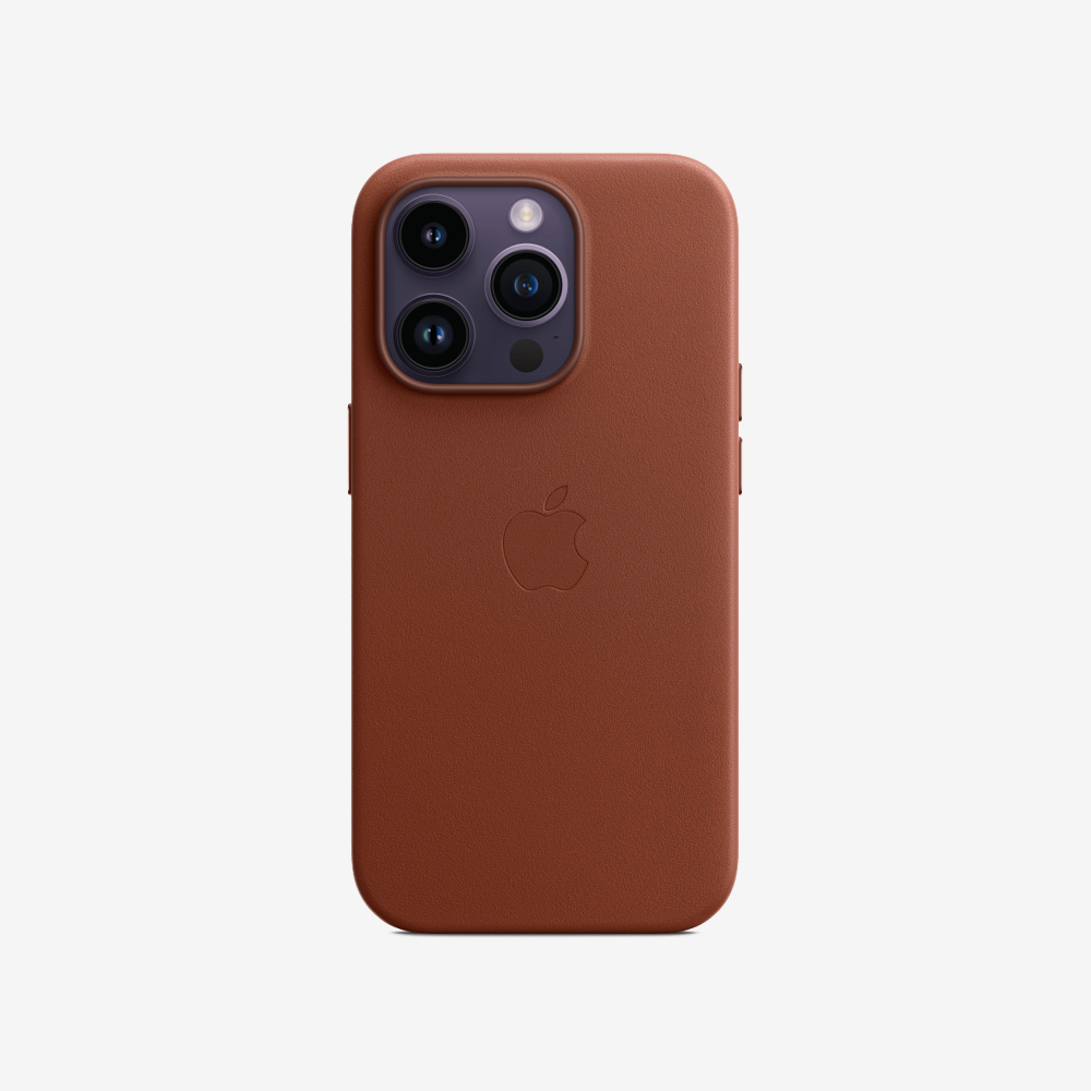 Leather Case with MagSafe for iPhone 14 Series