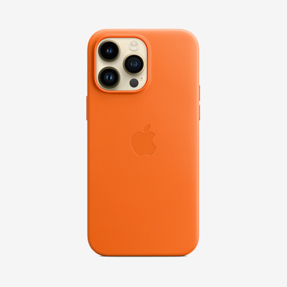 Leather Case with MagSafe for iPhone 14 Series