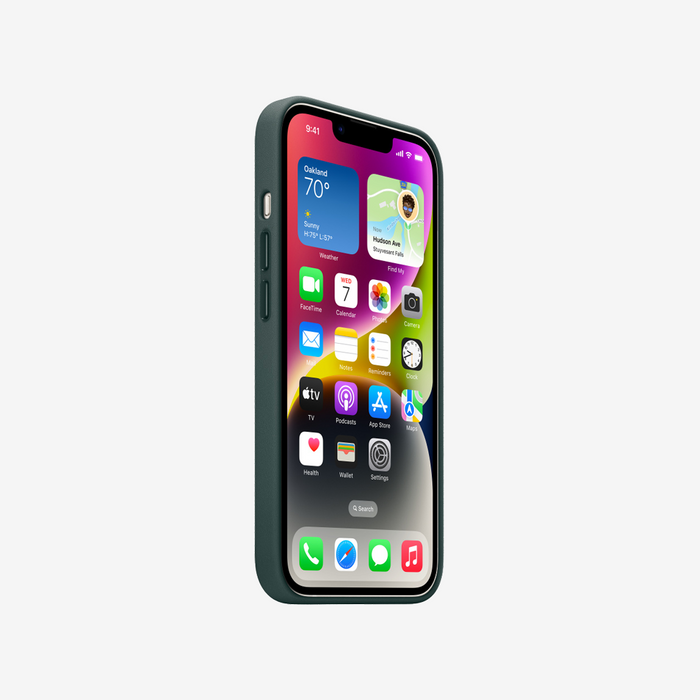 Leather Case with MagSafe for iPhone 14 Series