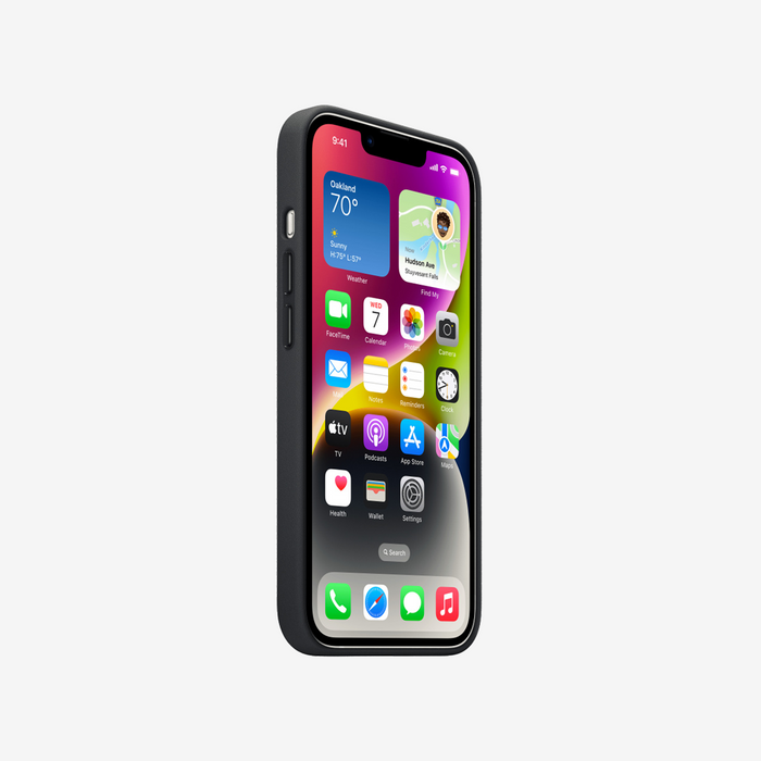 Leather Case with MagSafe for iPhone 14 Series