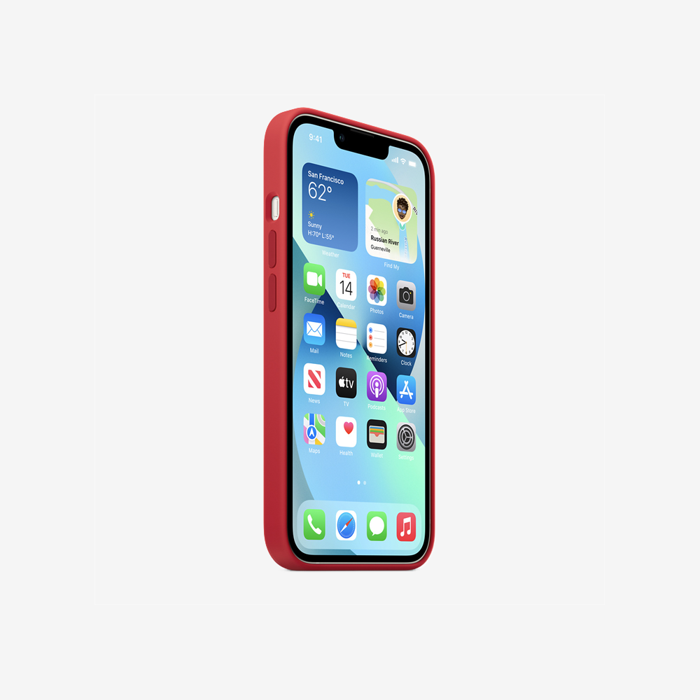 Silicone Case with MagSafe for iPhone 13 Series