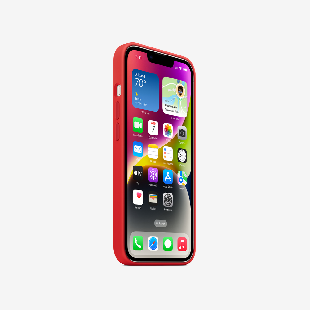 Silicone Case with MagSafe for iPhone 14 Series