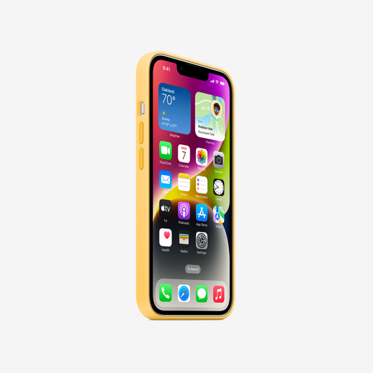 Silicone Case with MagSafe for iPhone 14 Series