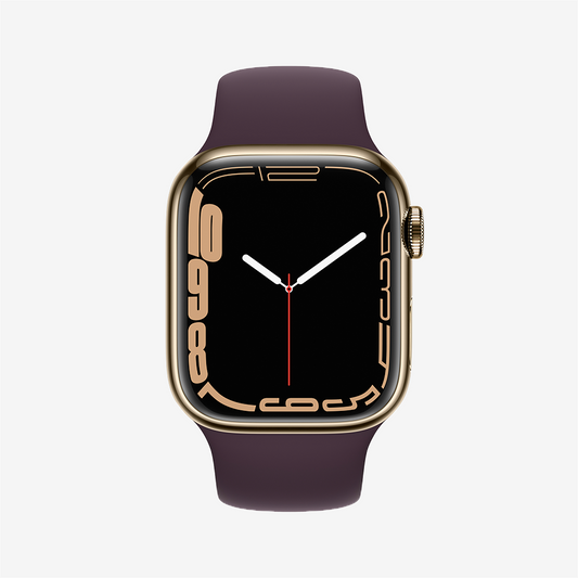 Watch Series 7 GPS + Cellular Stainless Steel Sport Band