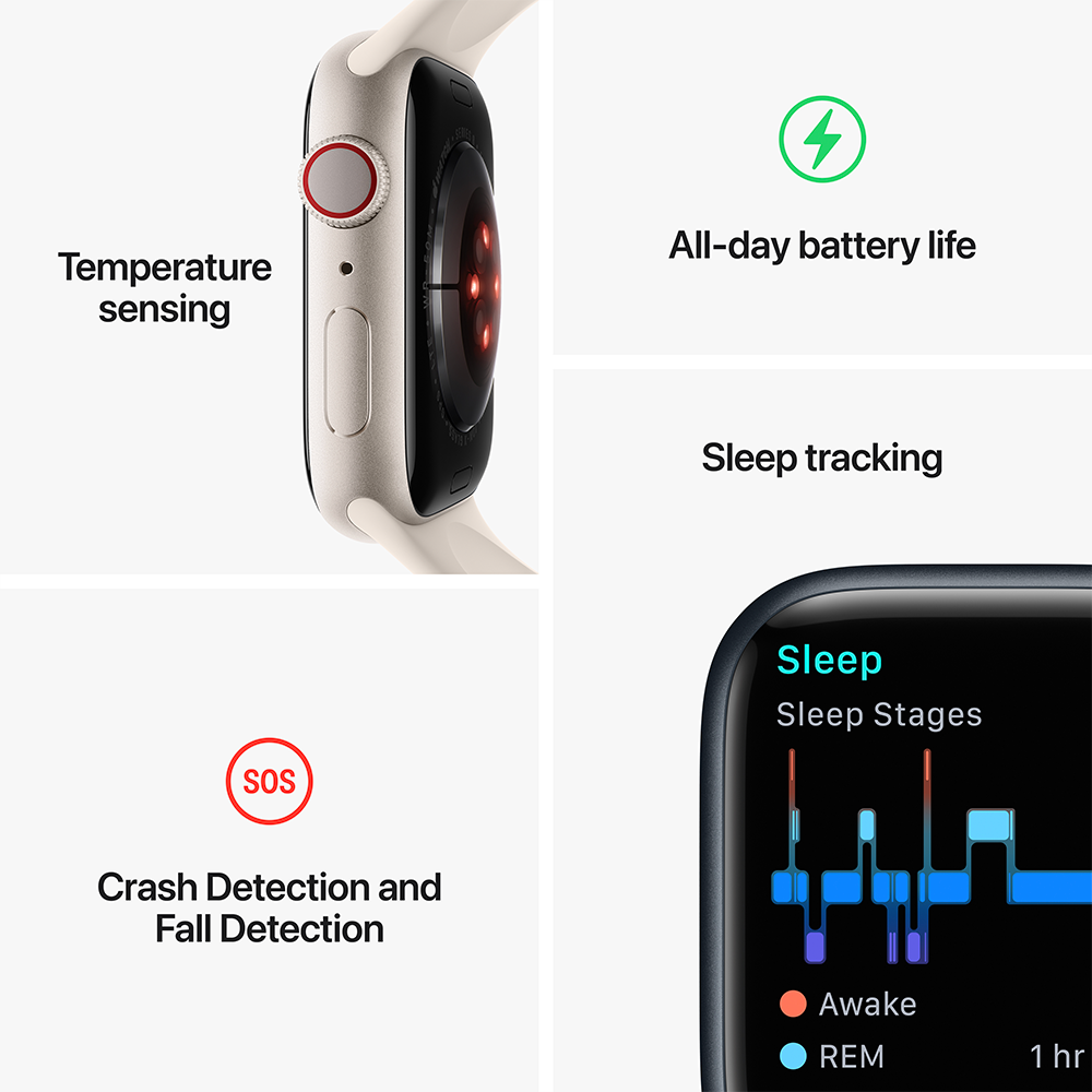 Watch Series 8 GPS + Cellular Sport Band